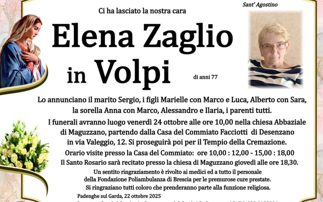 Elena Zaglio in Volpi