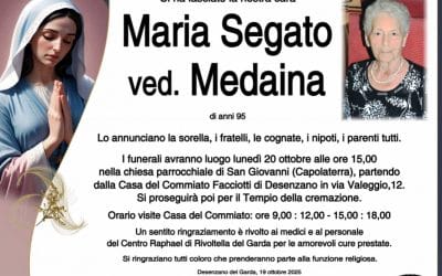 Maria Segato ved. Medaina
