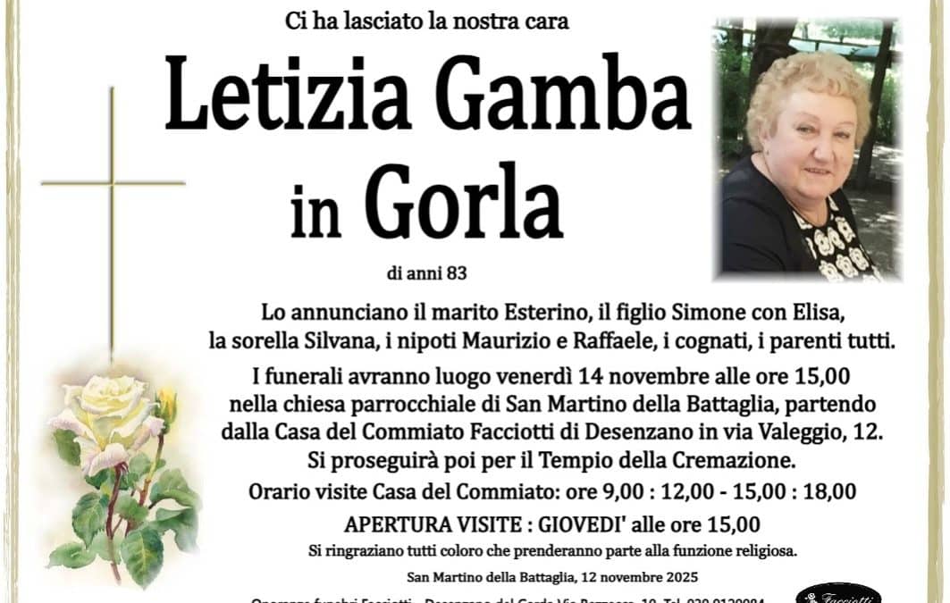 Letizia Gamba in Gorla