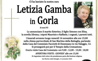 Letizia Gamba in Gorla