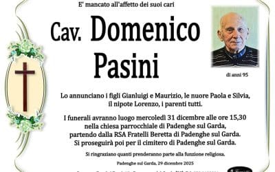 Cav. Domenico Pasini