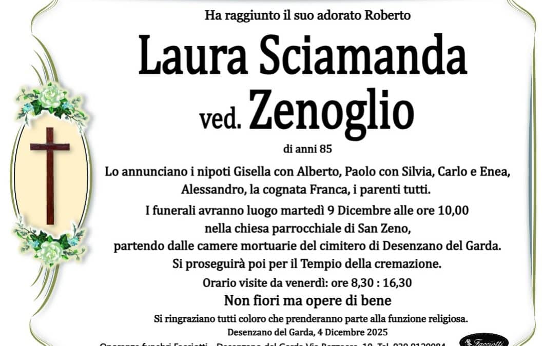 Laura Sciamanda ved. Zenoglio