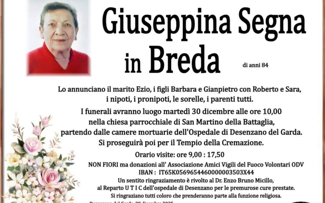 Giuseppina Segna in Breda
