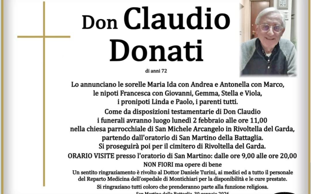Don Claudio Donati