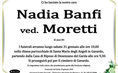 Nadia Banfi ved. Moretti