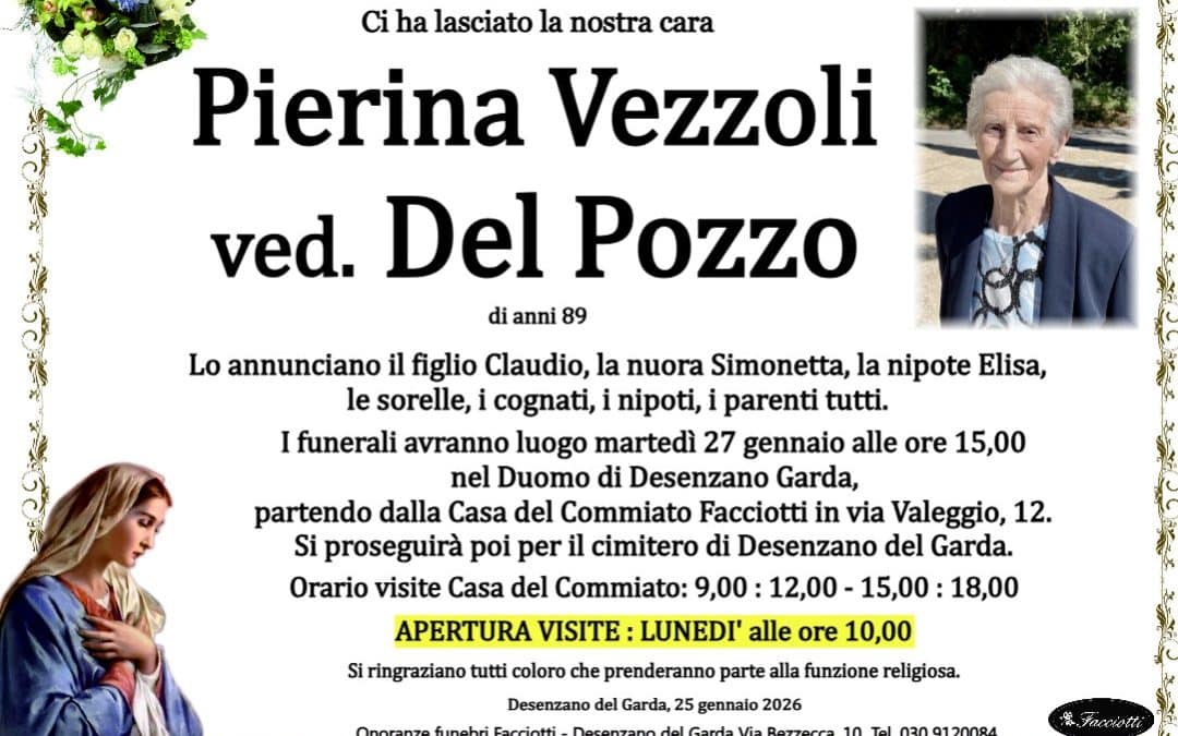 Pierina Vezzoli ved. Del Pozzo