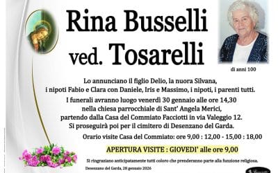 Rina Busselli ved. Tosarelli
