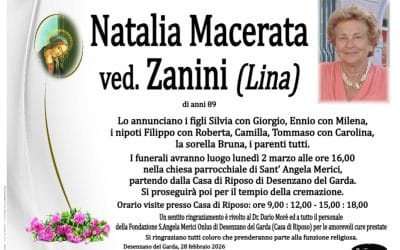 Natalia Macerata (Lina) ved. Zanini