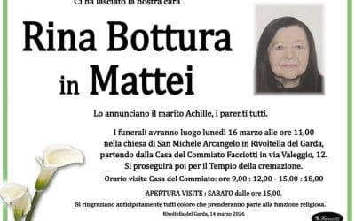 Rina Bottura in Mattei