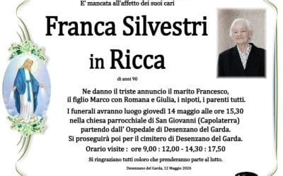 Franca Silvestri in Ricca
