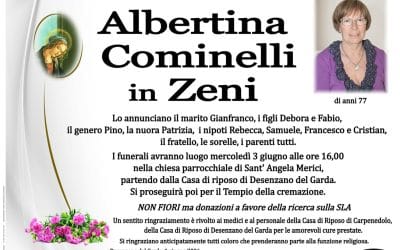 Albertina Cominelli in Zeni