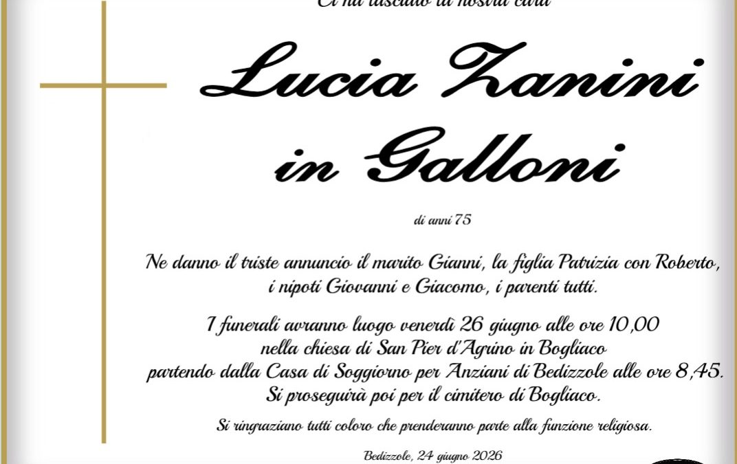 Lucia Zanini in Galloni