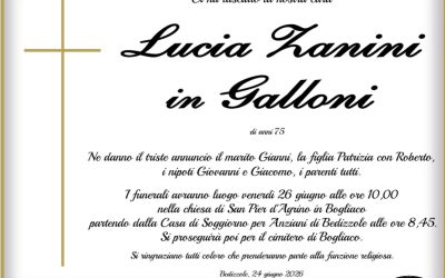 Lucia Zanini in Galloni