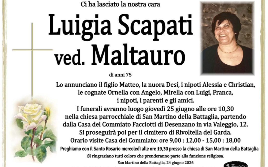 Luigia Scapati ved. Maltauro