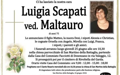 Luigia Scapati ved. Maltauro