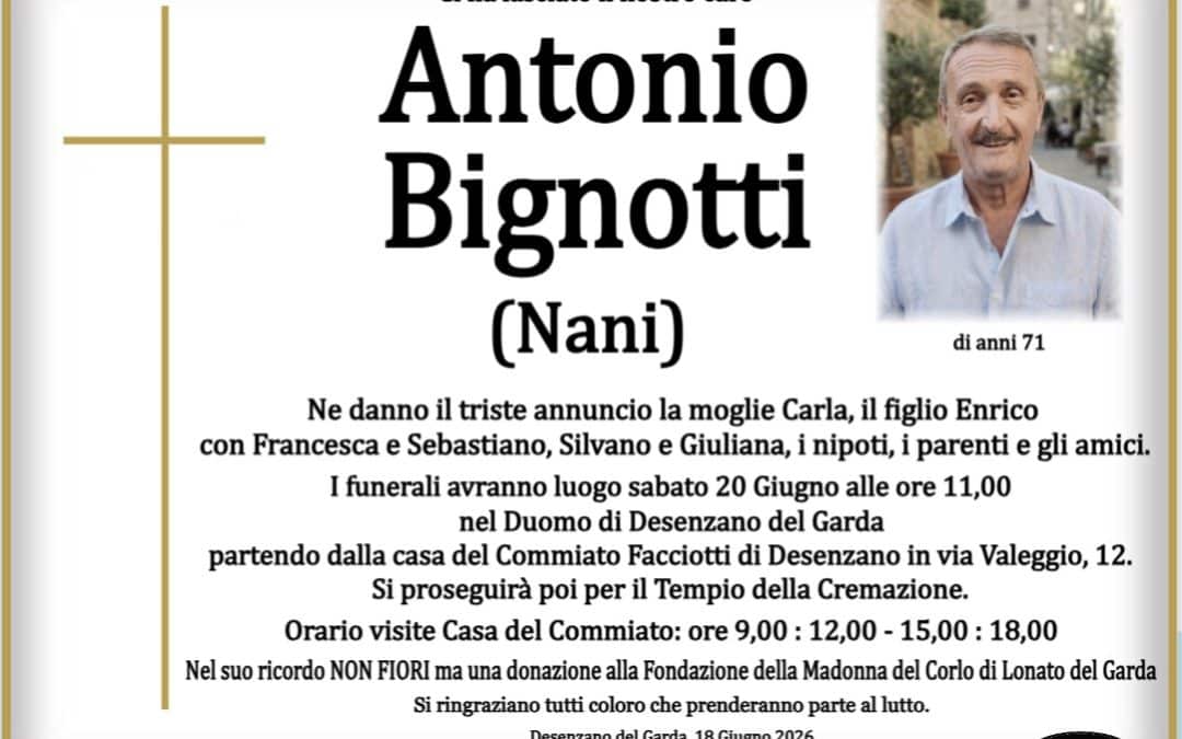 Antonio Bignotti (Nani)