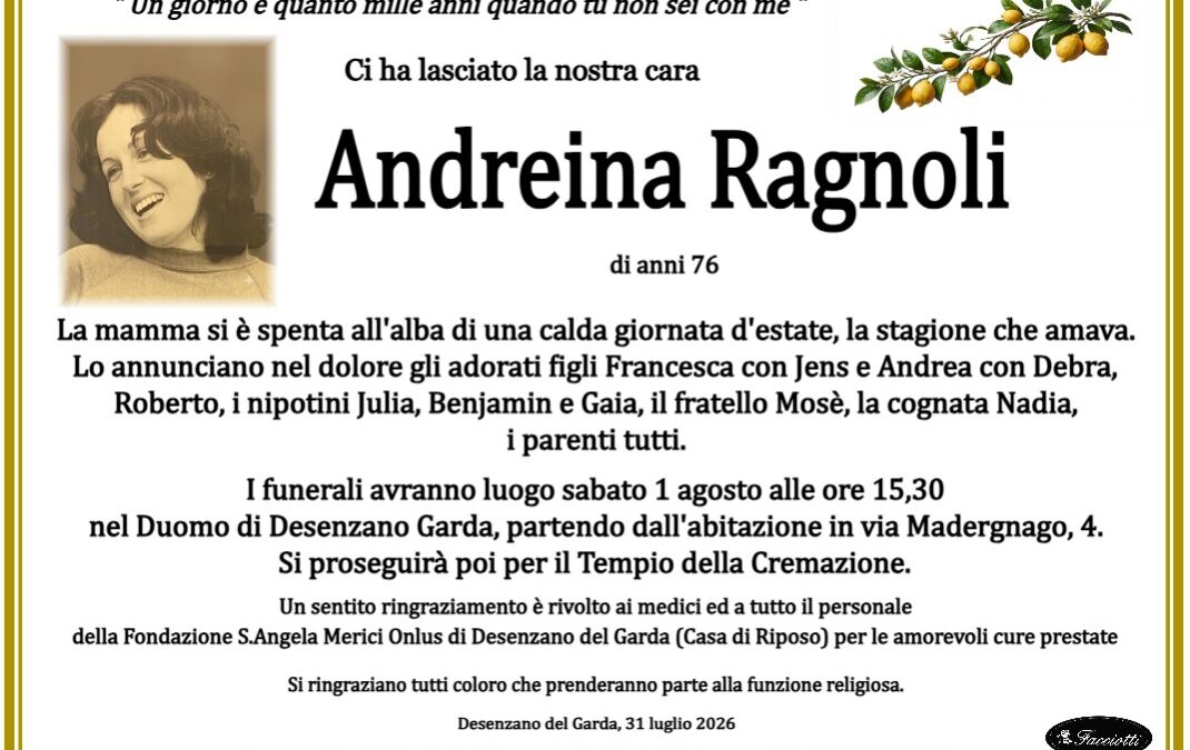 Andreina Ragnoli