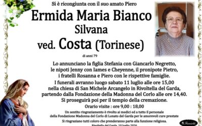 Ermida Maria Silvana ved. Costa (Torinese)