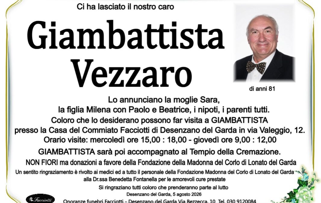 Giambattista Vezzaro (Sceriffo)