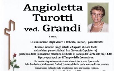 Angioletta Turotti ved. Grandi