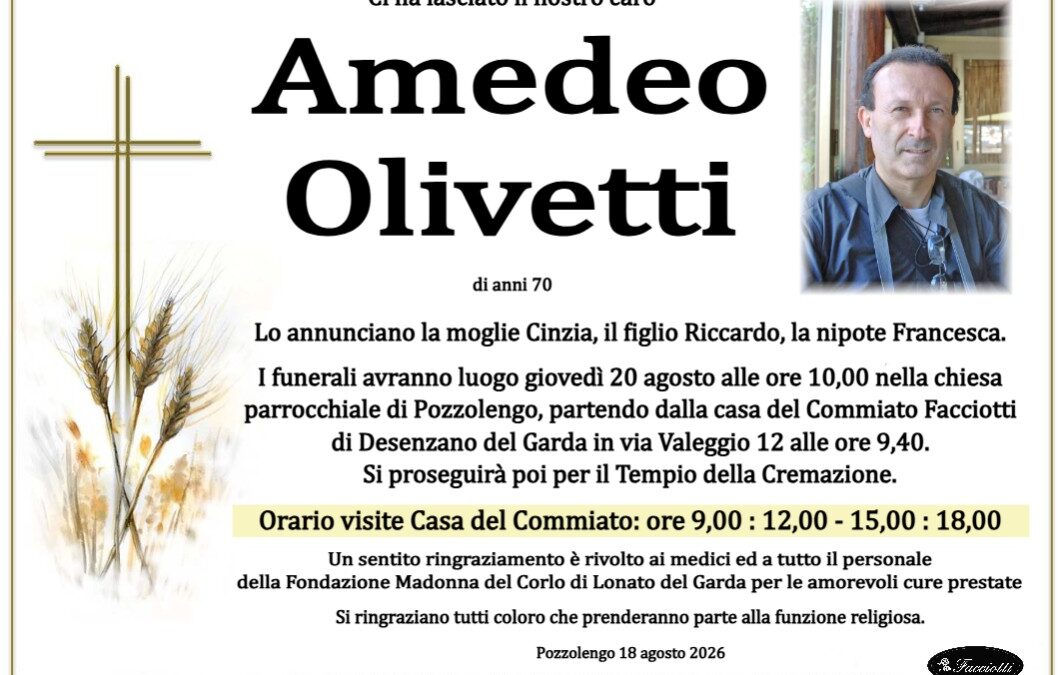 Amedeo Olivetti
