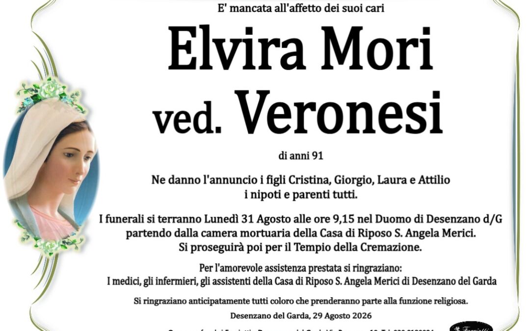 Elvira Mori ved. Veronesi