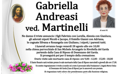 Gabriella Andreasi ved. Martinelli