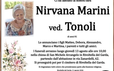 Nirvana Marini ved. Tonoli