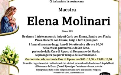Maestra Elena Molinari